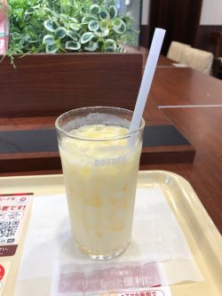 りんごとバナナのヨーグルト