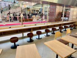 ドトール・コーヒーショップ・blix茅ヶ崎店・カウンター席